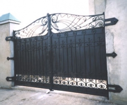 Черные Кованые ворота