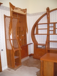 Мебель в стиле русский модерн из ясеня, дуба и клена